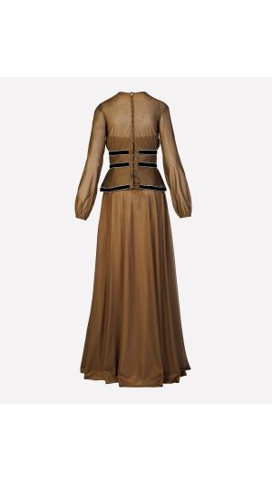 Long Sleeve Crescent Top & Skirt