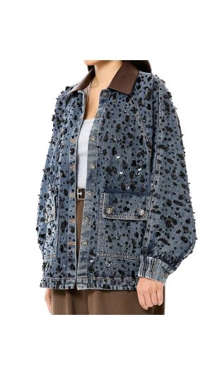 Batwing Denim Jacket