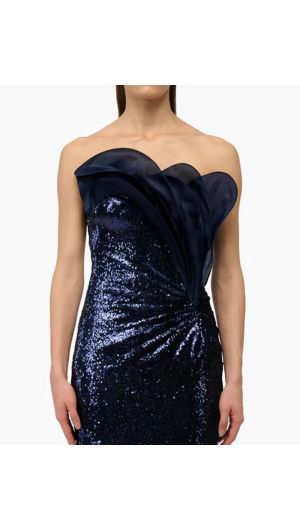 Lunar Swirl Gown-hover