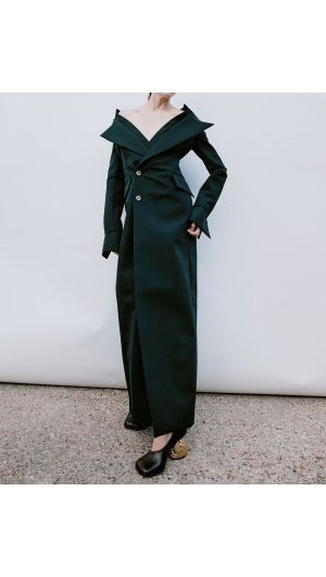 Off Shoulder Jacket Gown