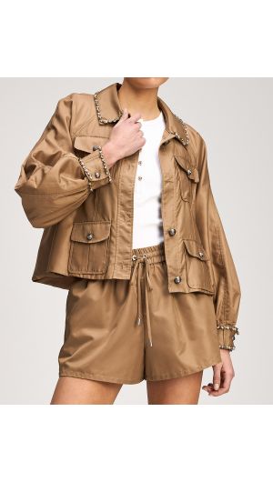 Rhinestone Chain Adami Jacket-hover