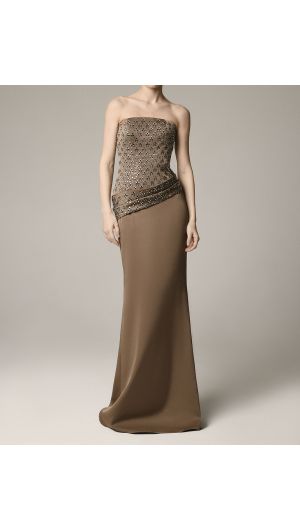 Solene Strapless Gown