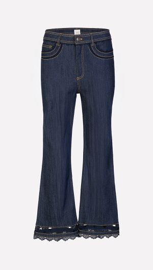 Guipure Lace Stevie Jeans-default