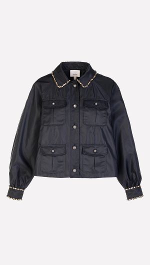Rhinestone Chain Adami Jacket-default