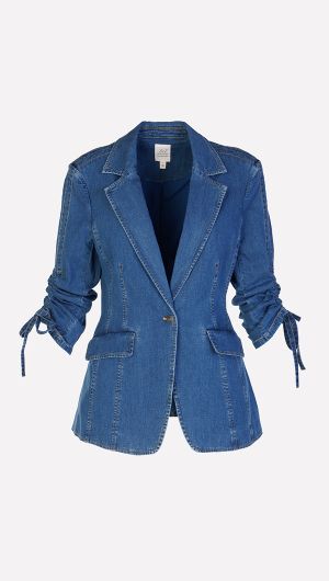 Norah Denim Blazer-default