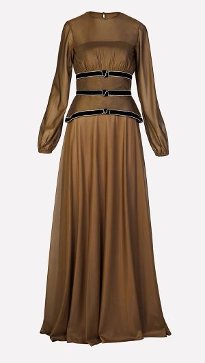 Long Sleeve Crescent Top & Skirt