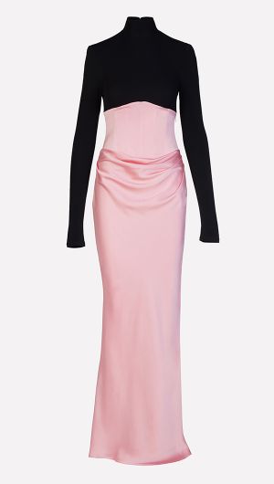 Leda Long Sleeve Gown