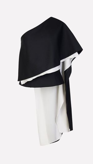 Integrated Scarf Top