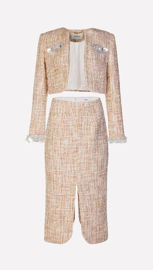 Soraya Tweed Jacket & Virginia Skirt