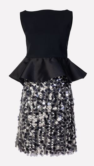 Grayvane Bustier & Sequinara Paillette Skirt