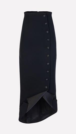 Jacket Collar Skirt