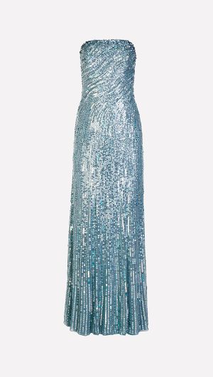 Helix Strapless Gown