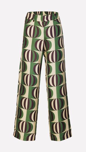 Sonia Modernchess Print Pants-default
